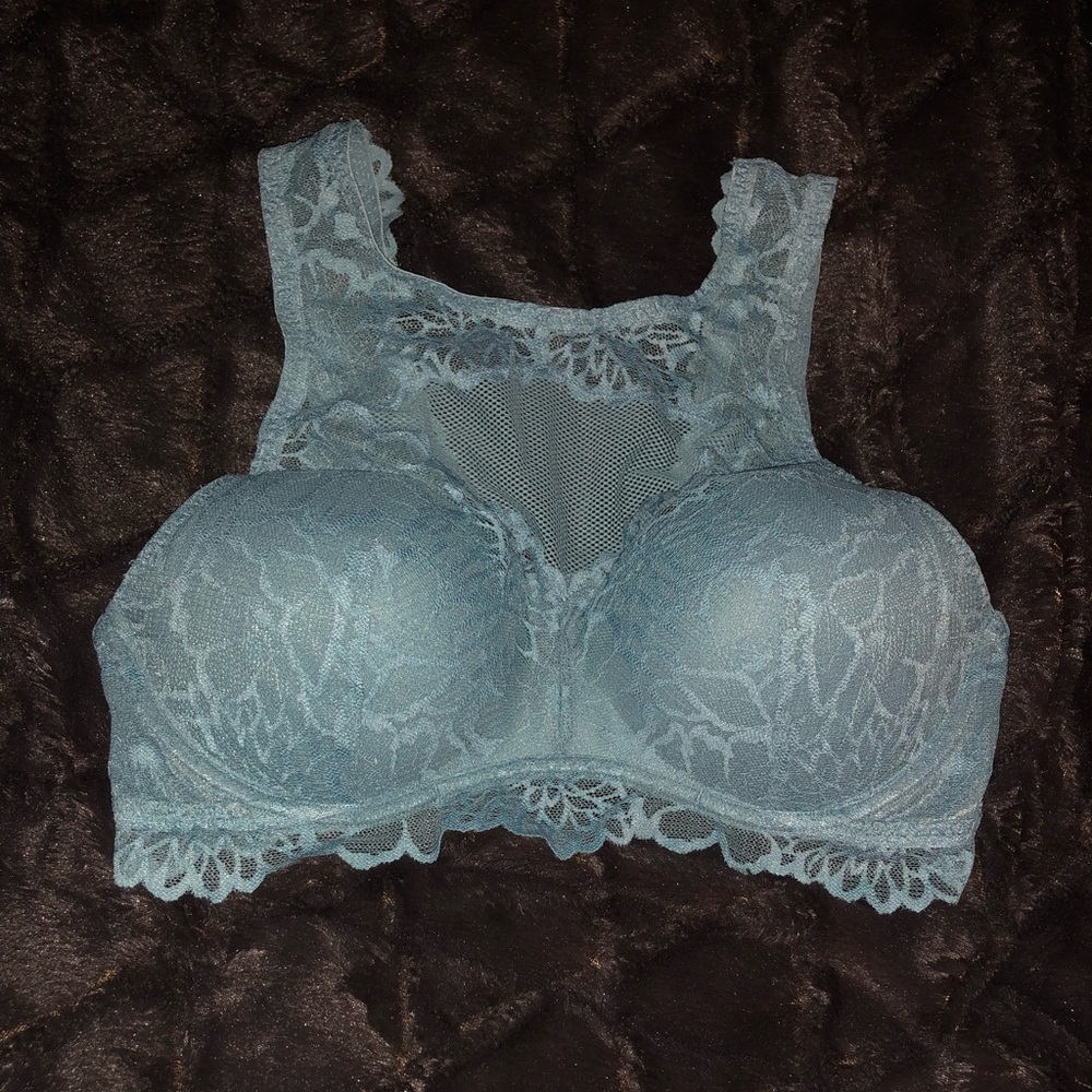 PINK lace bra